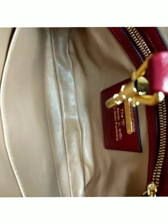 Authentic Gucci Jackie 1961 Floral Canvas Small Shoulder Bag Red Leather Trim - Picture 11 of 16